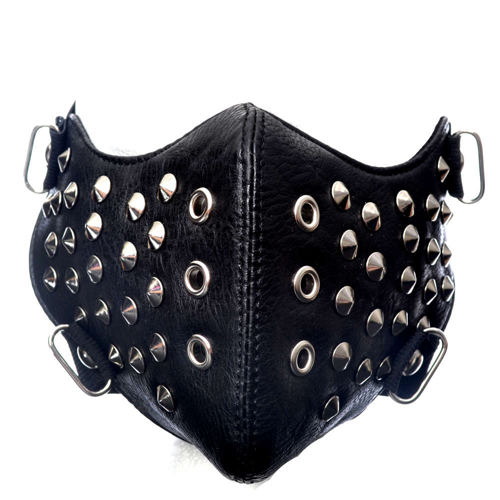 Poizen Industries - STUD Maske - Gesichtsmaske - Schwarz